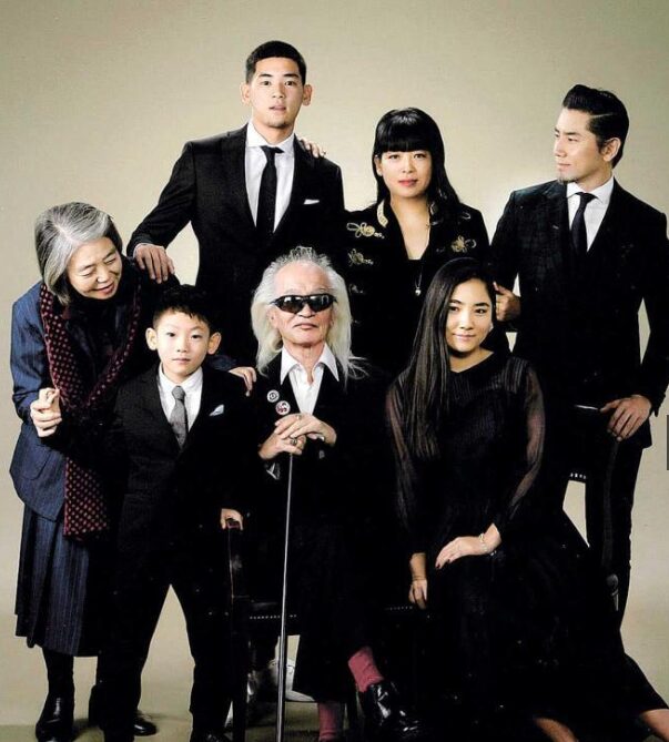 内田裕也さん家族