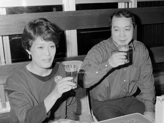 唐十郎さん 李麗仙さん