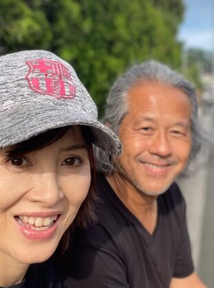 荻野目洋子さん　辻野隆三さん