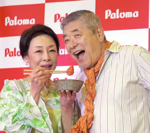 中尾彬さん夫妻