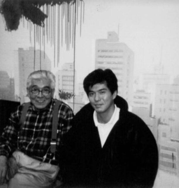 三國連太郎さんと佐藤浩市さん